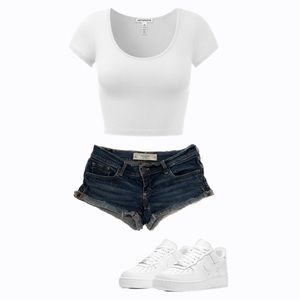 Abercrombie & Fitch Denim Shorts